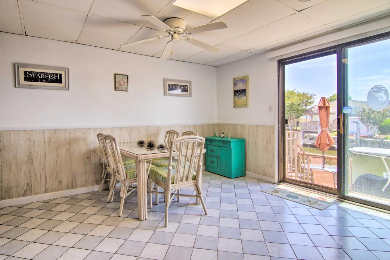 Ocean City Townhome, Deck With Canal Access! Exterior foto