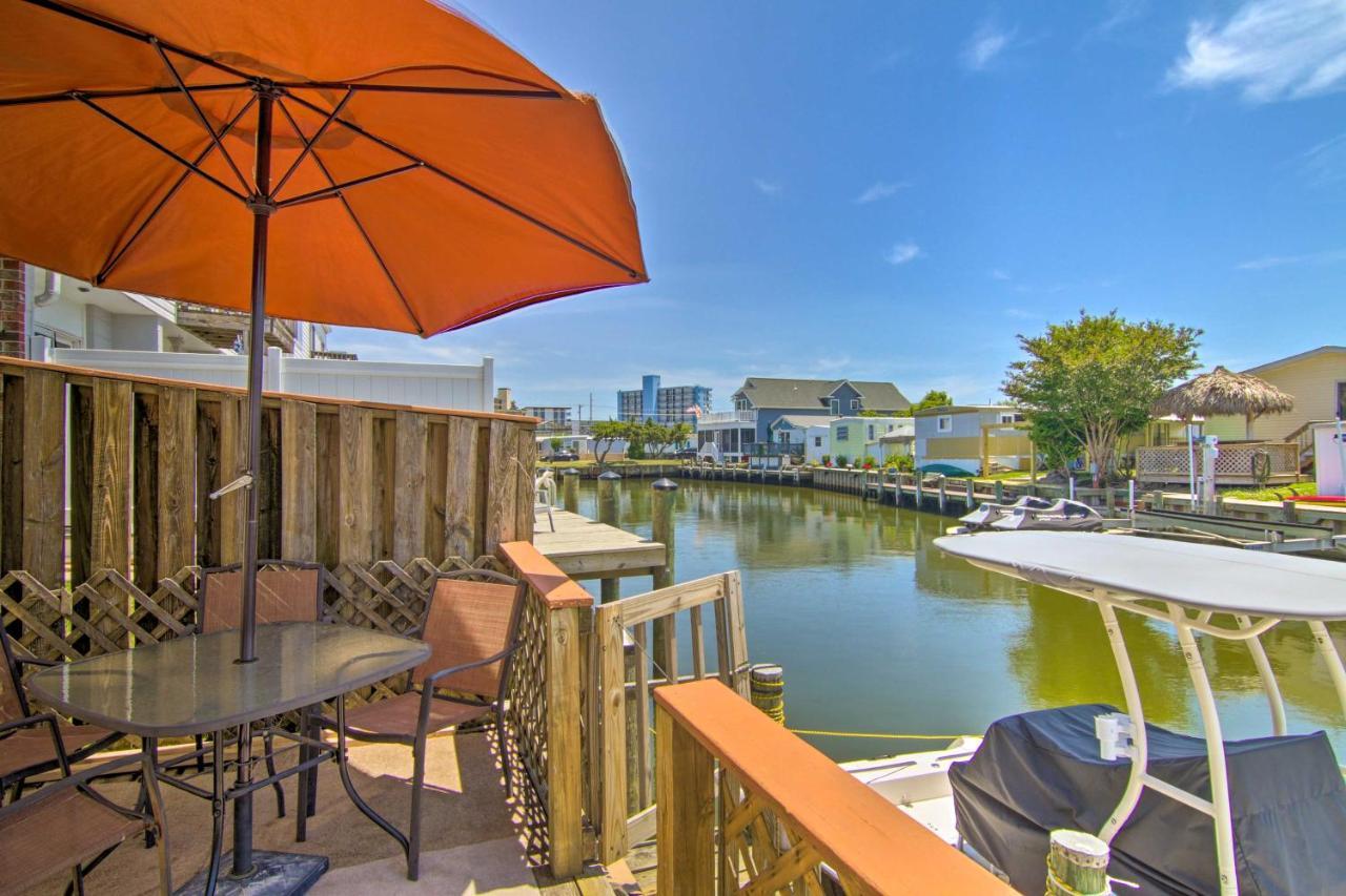 Ocean City Townhome, Deck With Canal Access! Exterior foto